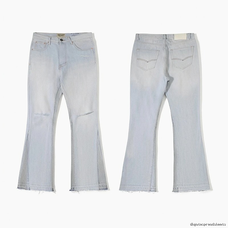Hole-flared jeans from Gallery Dept.