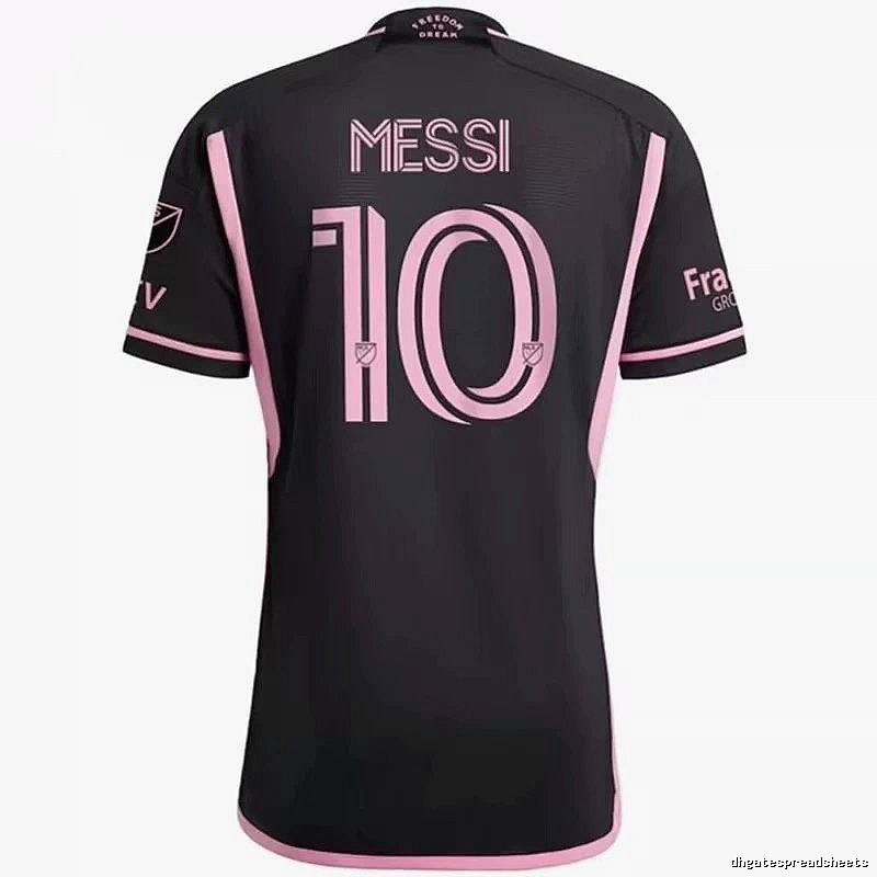 Inter Miami Travel Messi #10 soccer jersey Pink Inter Miami with Modern Look