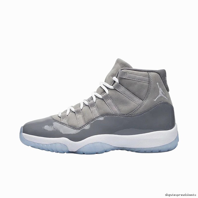 Jordan 11 Cool Grey-Blue Sneakers
