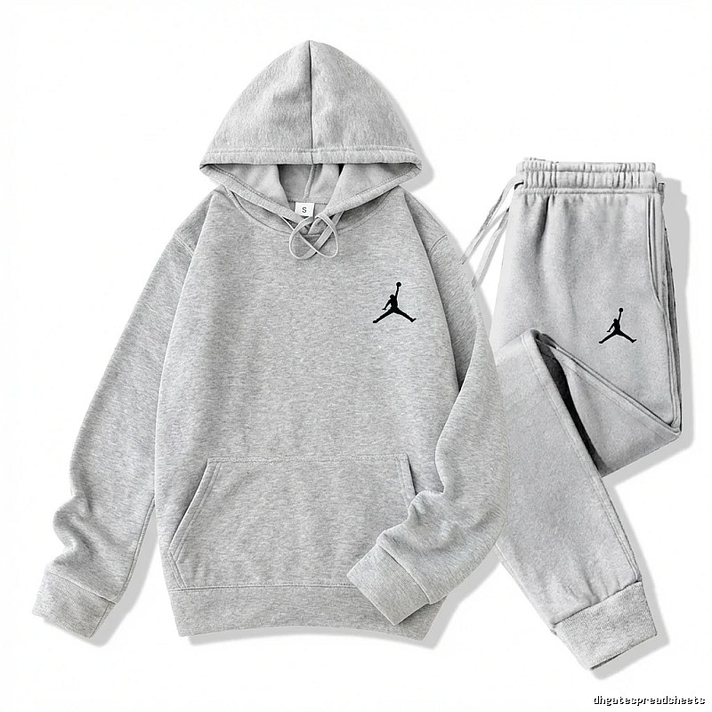 Jordan Sports and Leisure Style Grey Suit