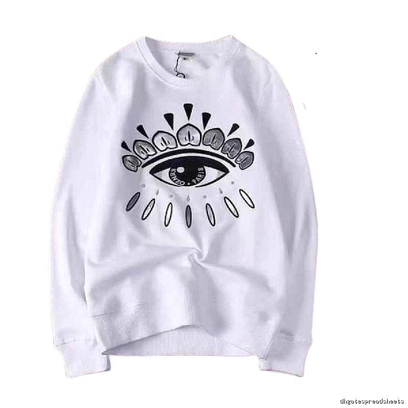 Kenzo Style Kc50 Tiger SweatShirt Logo Detail Graphic