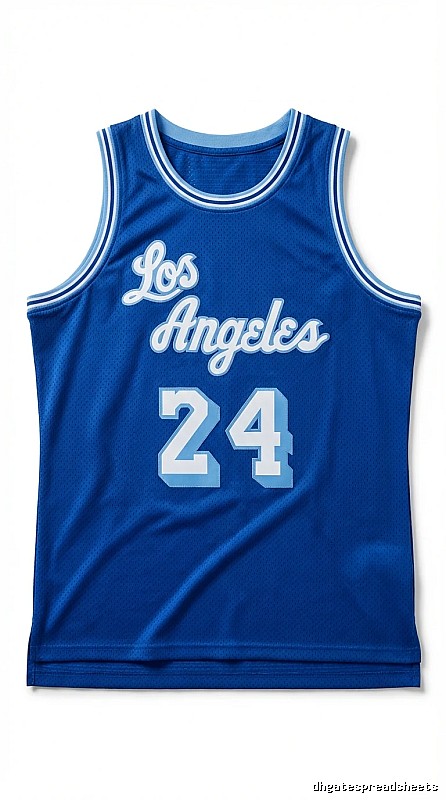 Kobe Los Angeles style blue vest