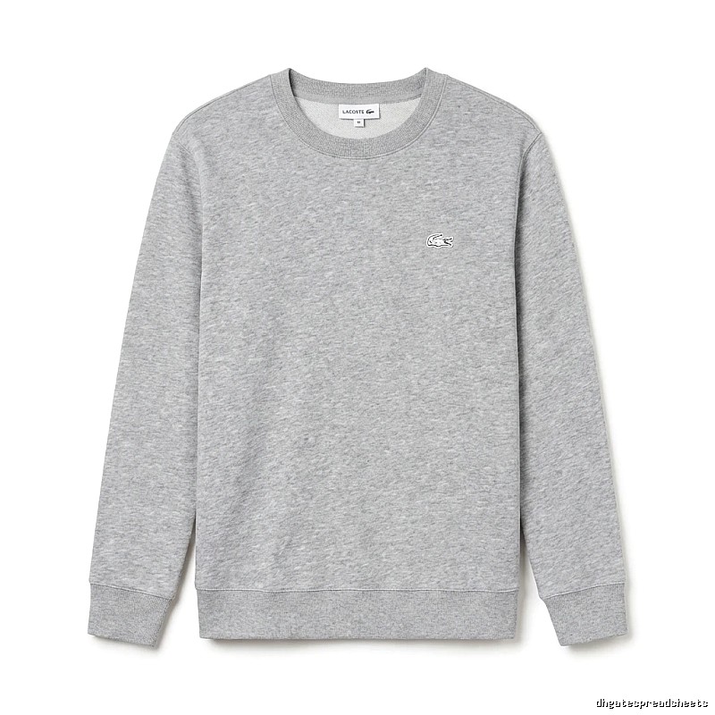 Lacoste basic simple grey sweatshirt