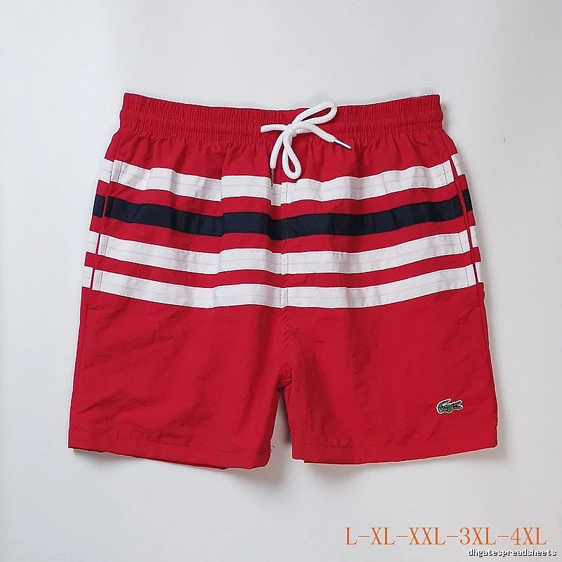 Lacoste Monogram Swim shorts Navy Drawstring Subtle for Casual Outfits