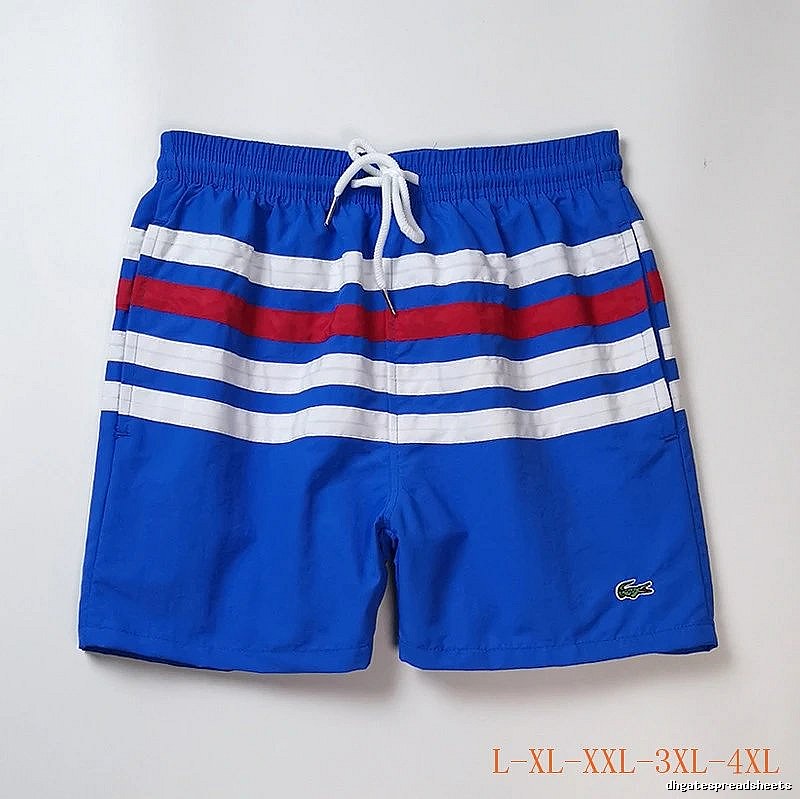 Lacoste Patterned Swim shorts Navy Drawstring Subtle with Signature Styling