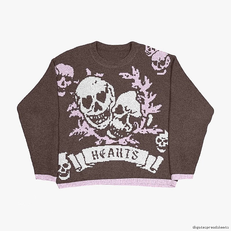 Lightweight Anime graphic sweater Black Knit Top for Trend Styling