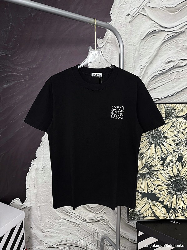 Loewe Classic Logo T-shirt Black Small Loewe for Daily Styling