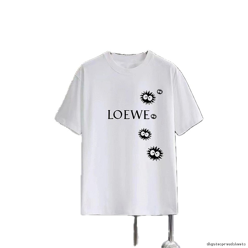 LOEWE Elf Co-branded Trendy Style White T-Shirt