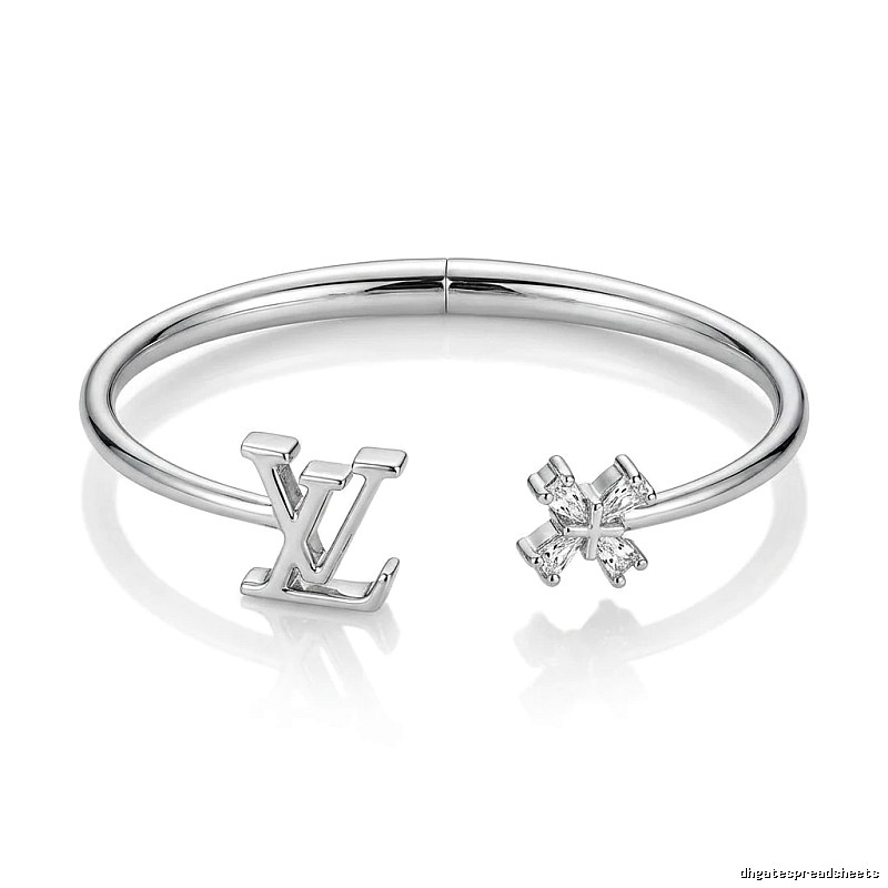 Louis Vuitton Silver Fashion Bracelet