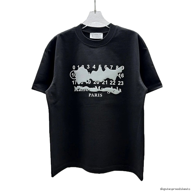 Maison Margiela Digital High Street Black T-shirt