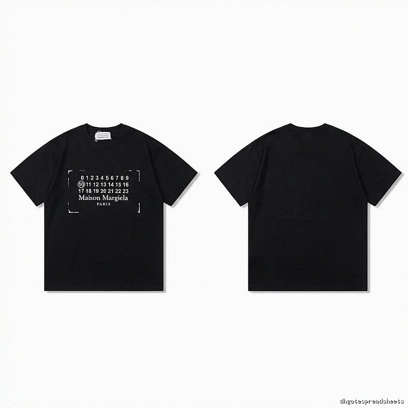Maison Margiela Digital Style Black T-shirt
