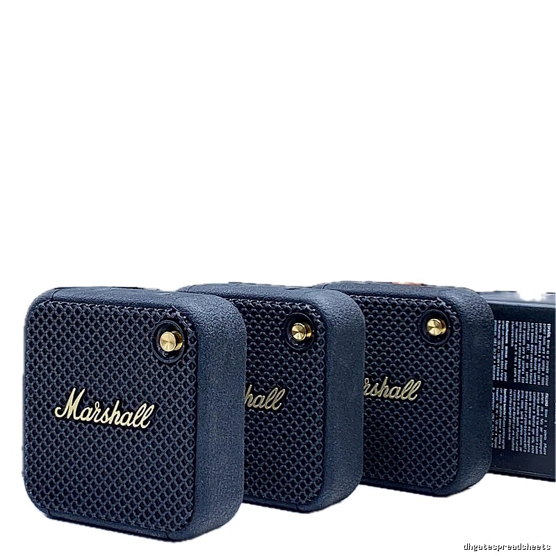 Marshall Willen Portable Speaker in Navy