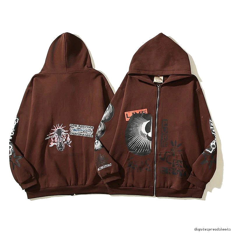 Mastermind Style W07 Zip Hoodie Casual Layering Skull