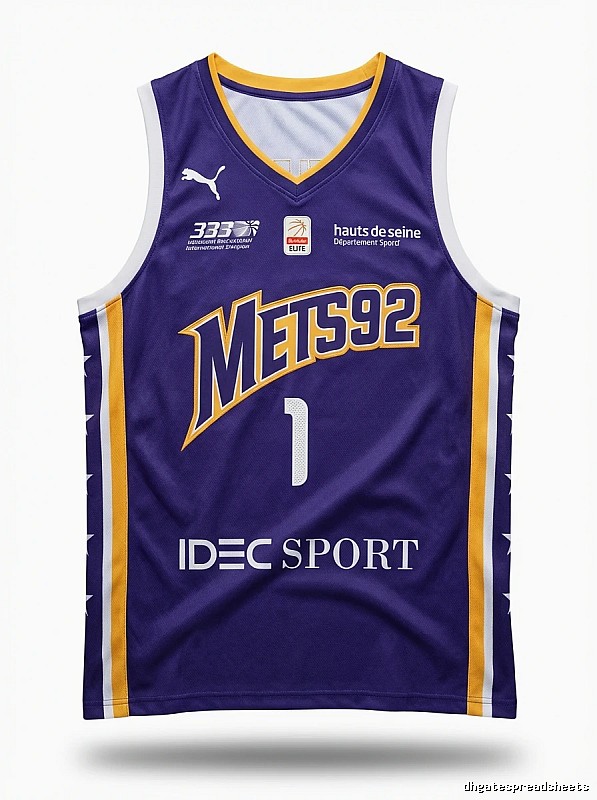METS92 trendy sporty blue jersey