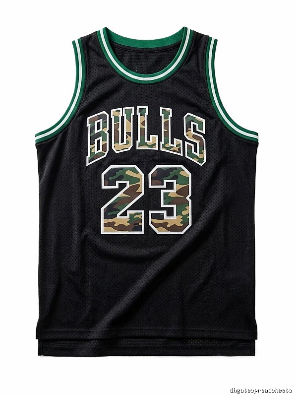 Michael Jordan camouflage-style jersey