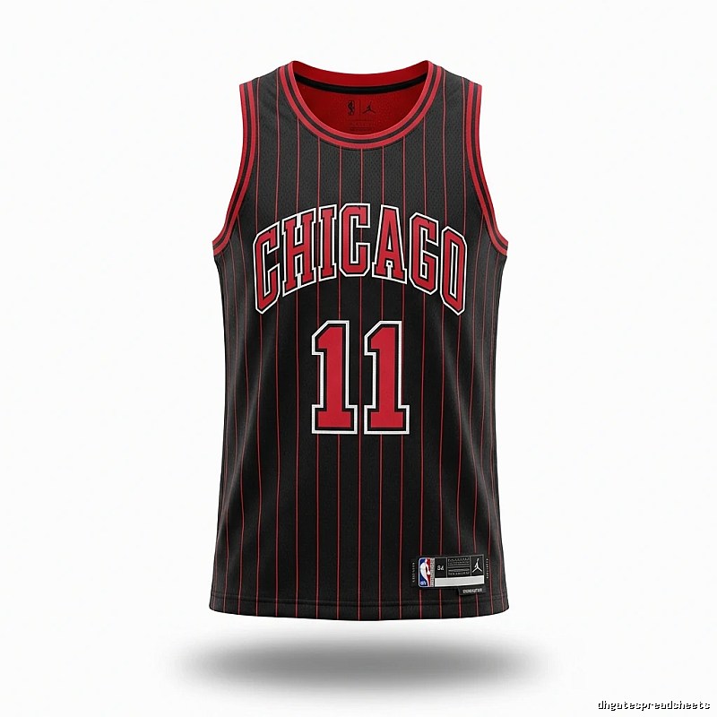 Michael Jordan retro black and red jersey
