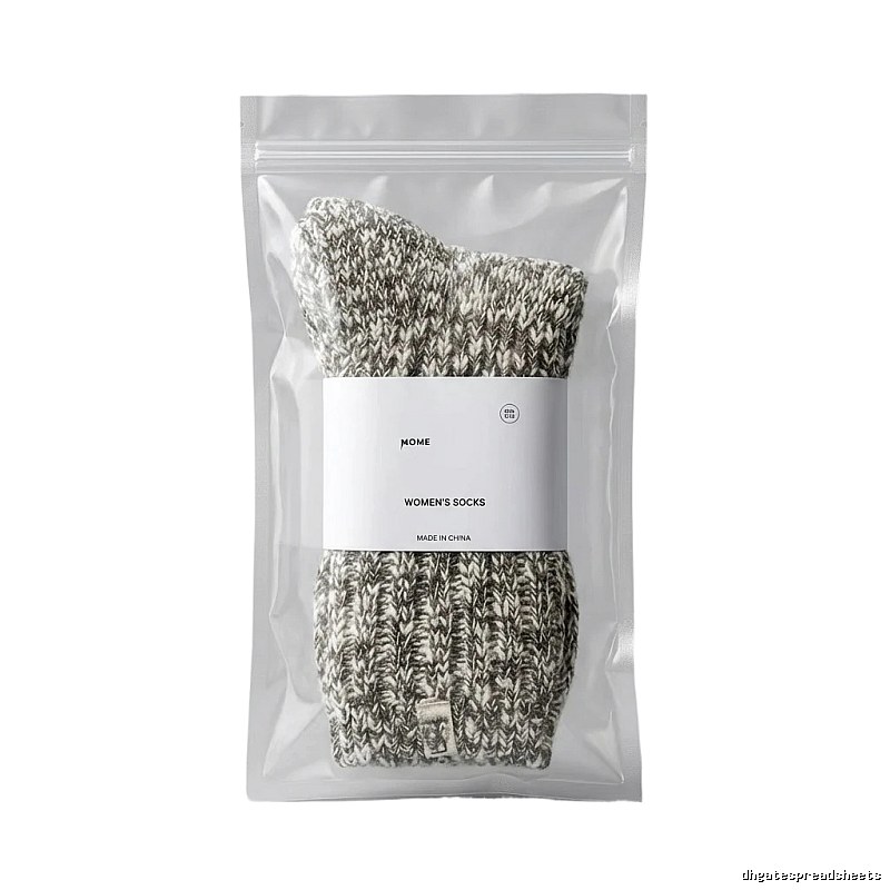 Miu Miu Knitted Style Gray-White Socks