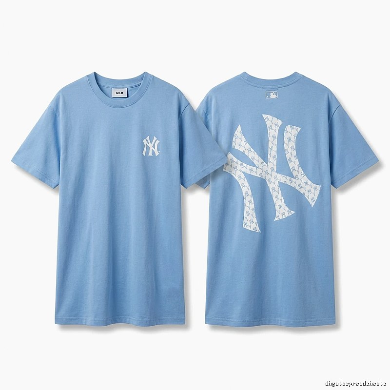 MLB Classic Simple Style Blue T-shirt