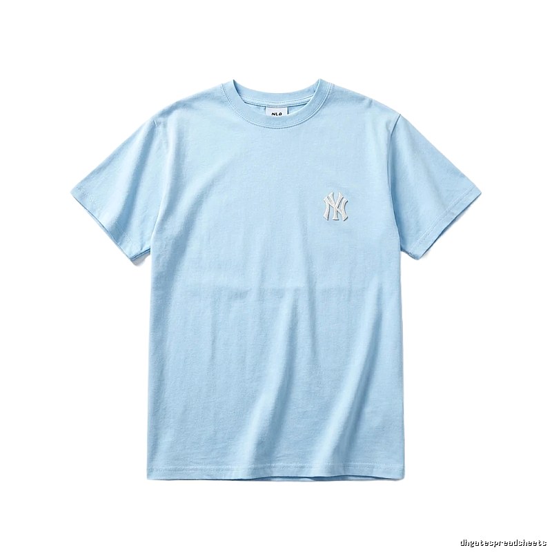 MLB Classic Simple Style Light Blue T-shirt
