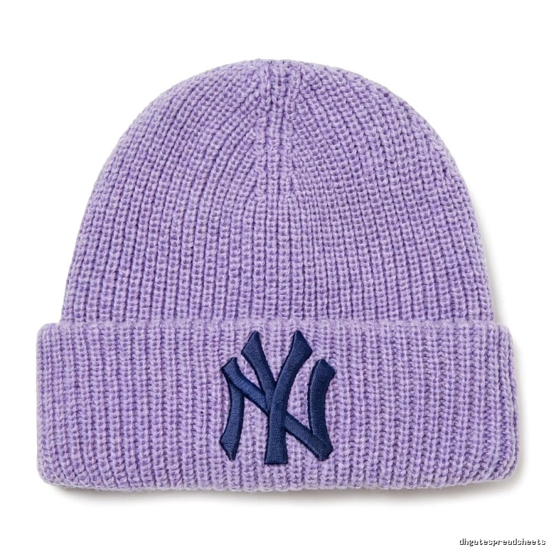 MLB Classic Style Trendy Light Purple Hat
