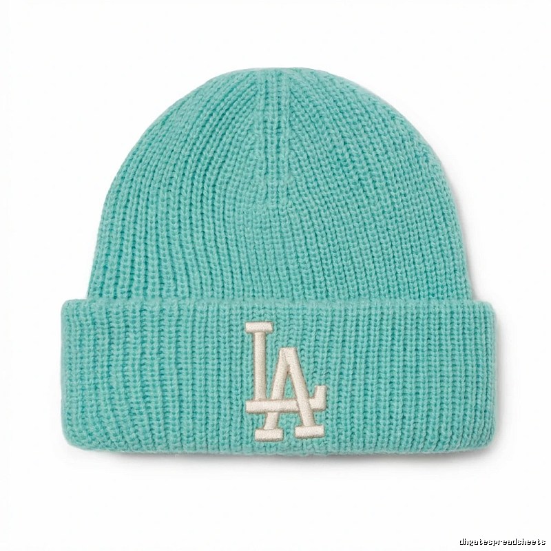 MLB LA Series Trendy Brand Style Lake Blue Hat