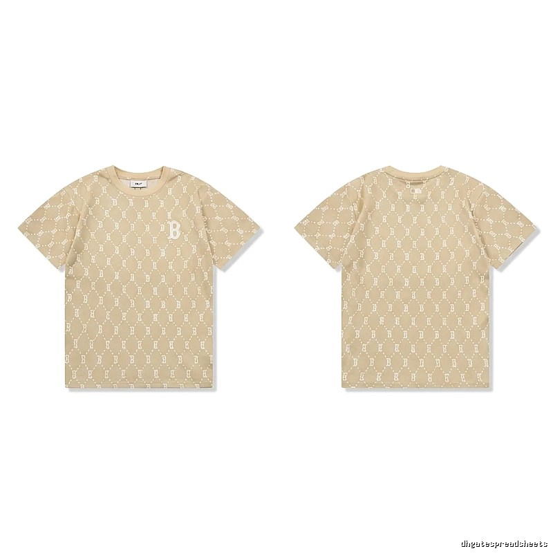 MLB Old Flower Style Beige T-shirt