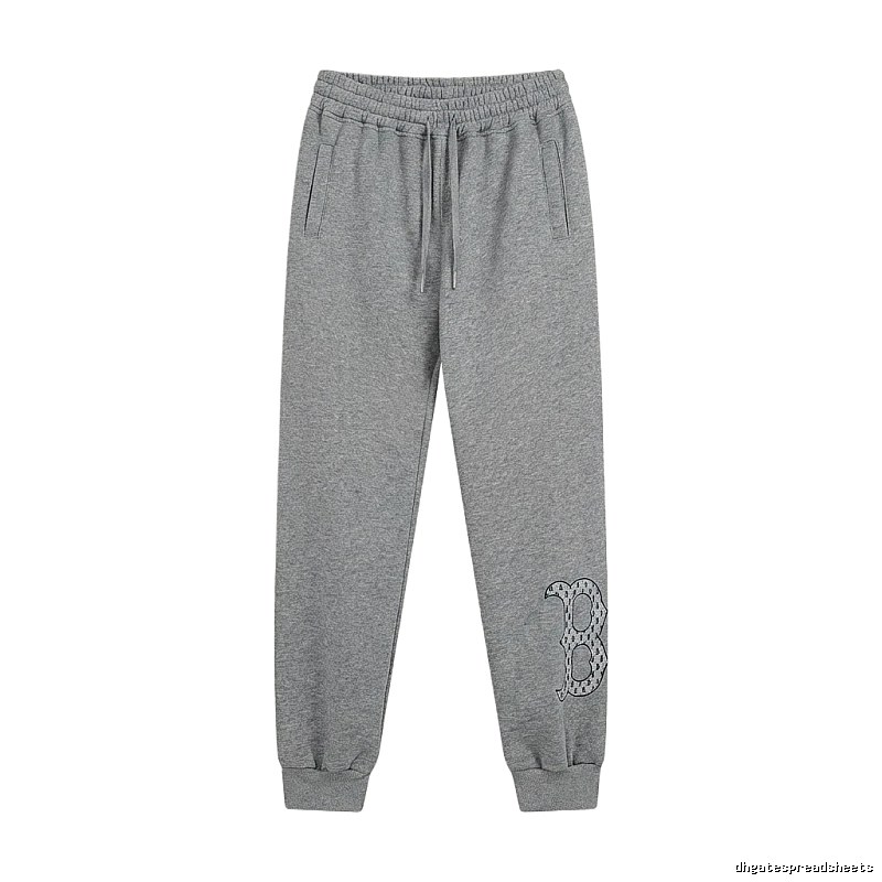 MLB series casual gray sweatpants