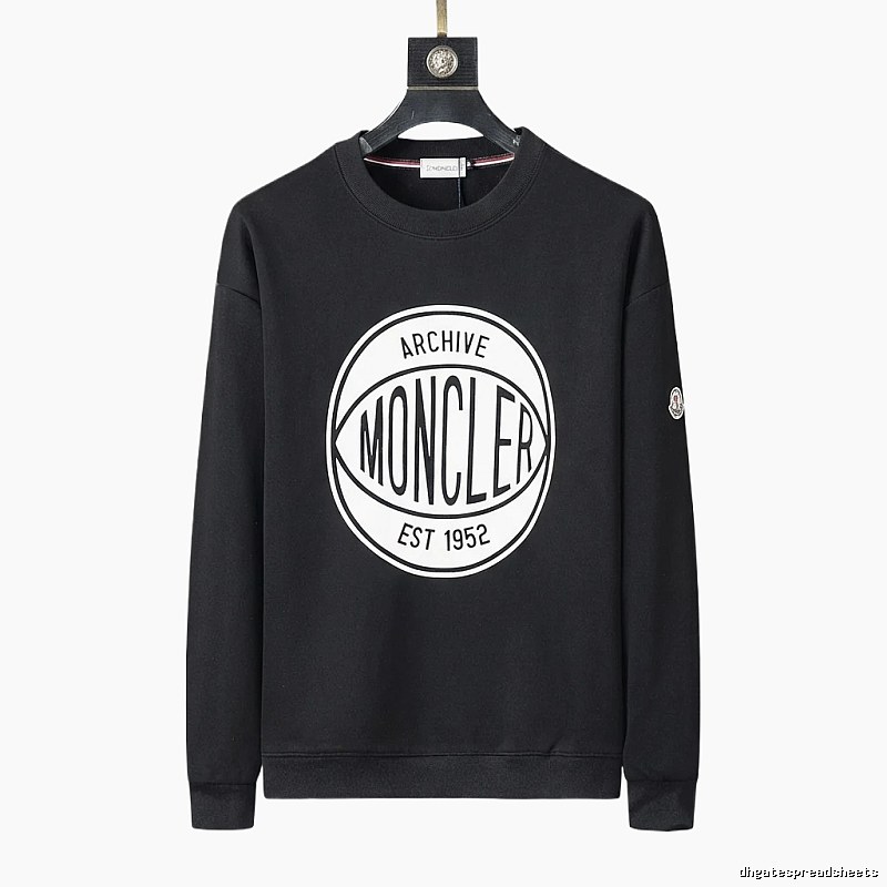 Moncler Archive Retro Style Black Sweatshirt