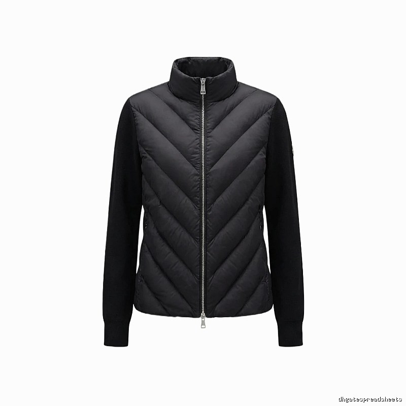 Moncler black casual style down jacket