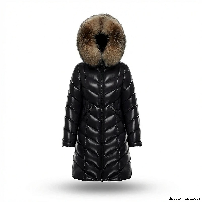Moncler black luxury style down jacket