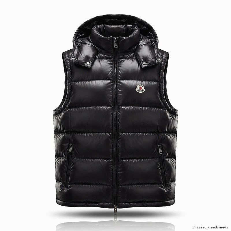 Moncler Black Trendy and Cool Down Vest