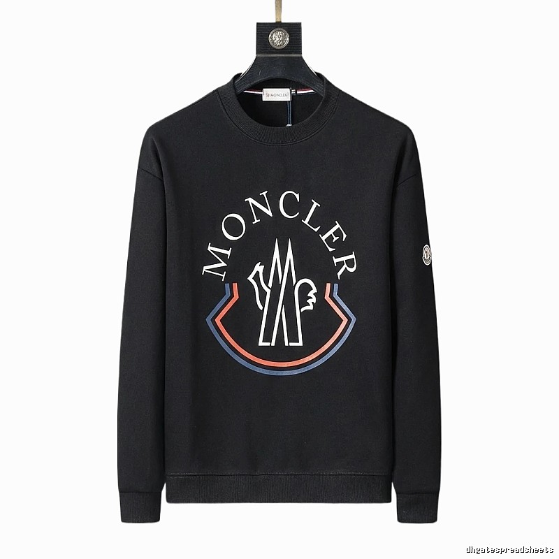 Moncler Classic and Stylish Black Sweatshirt