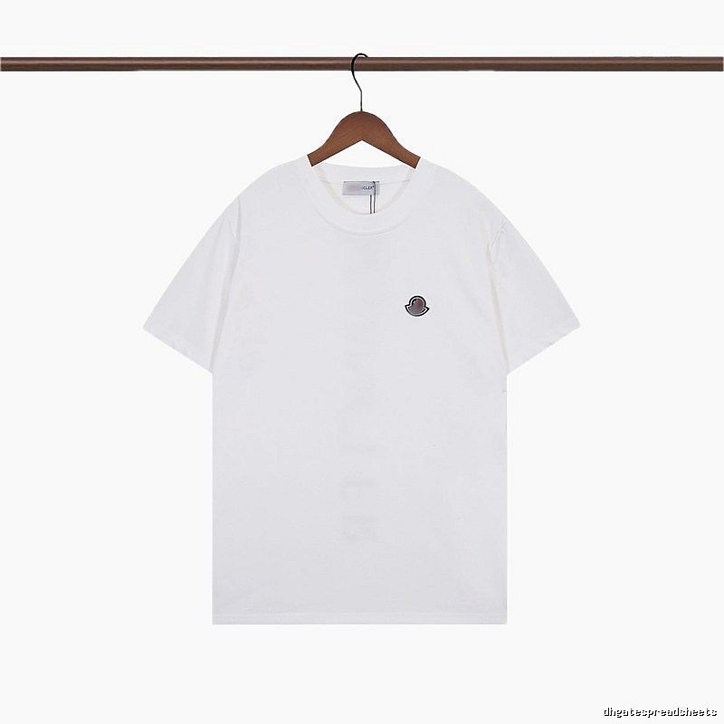 Moncler Classic Minimalist Style White Short-sleeve T-shirt
