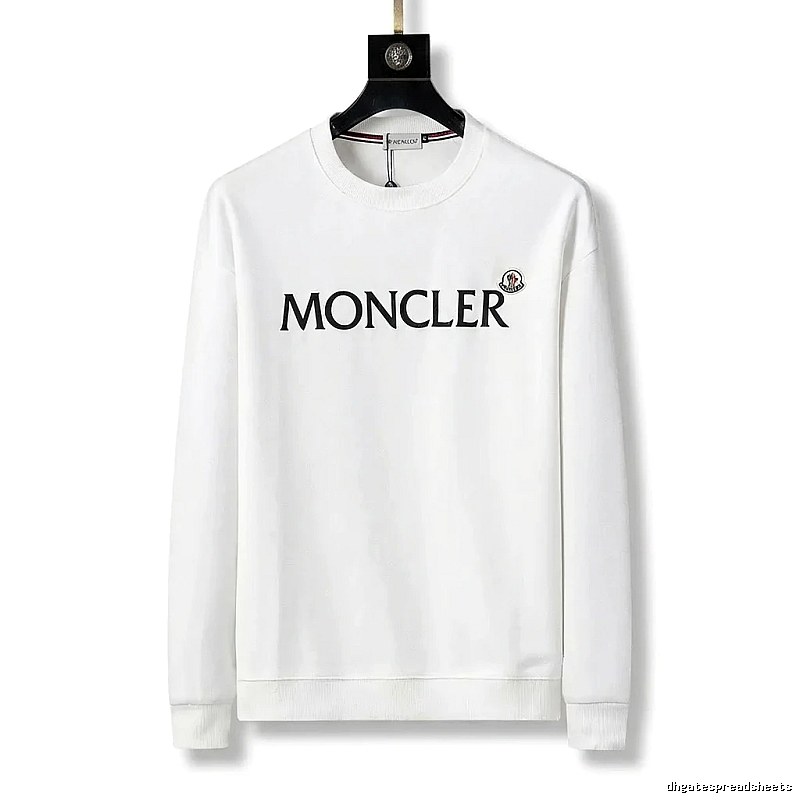 Moncler classic simple style white sweatshirt