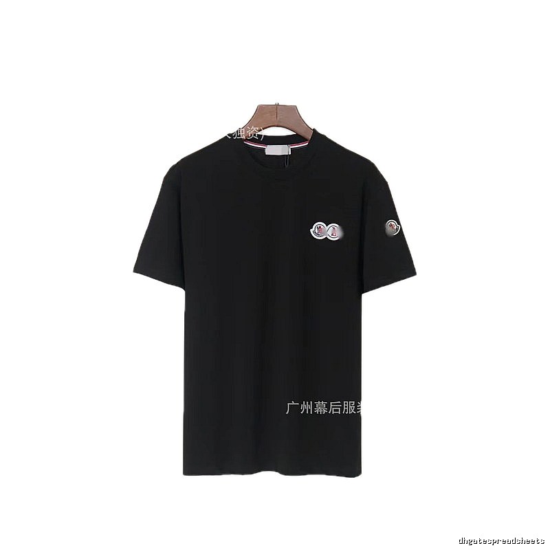 Moncler Co-branded Casual Style Black Short-sleeve T-shirt