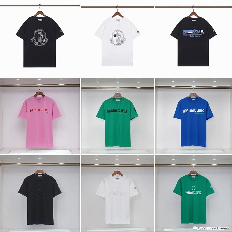 Moncler Co-branded Trendy Style Multi-color Short-sleeve T-shirt