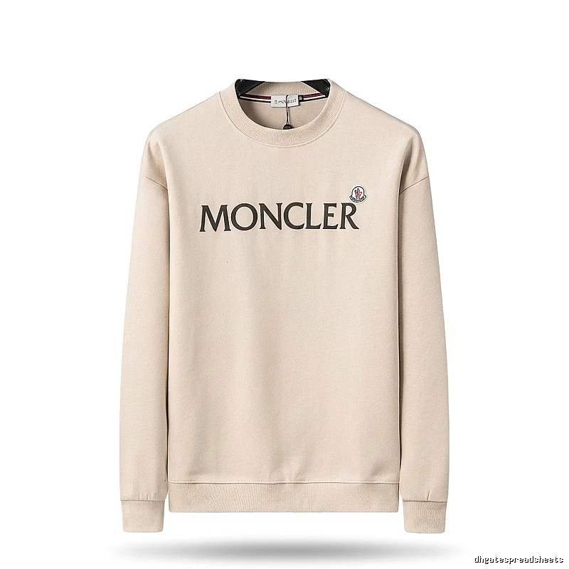 Moncler minimalist beige sweatshirt