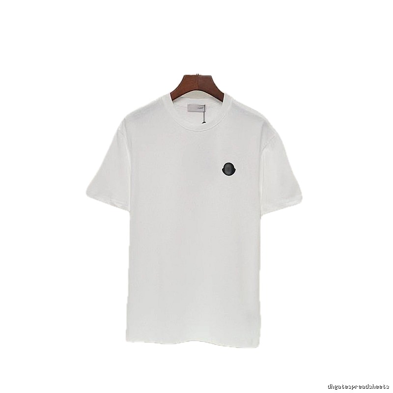 Moncler Minimalist Casual Style White Short-sleeved T-shirt