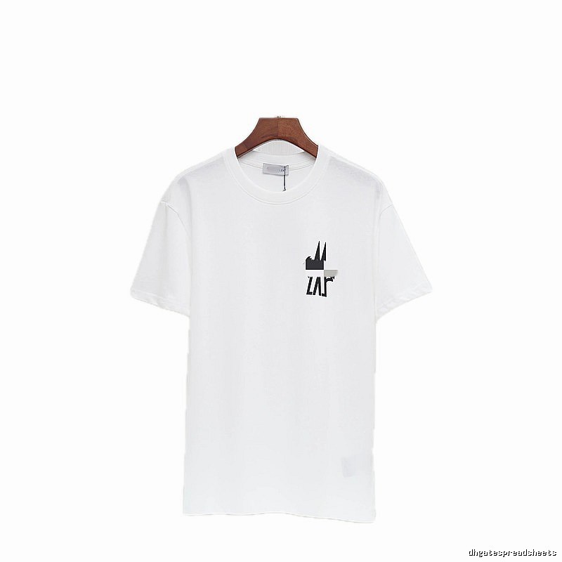 Moncler Printed Casual-style White Short-sleeve T-shirt