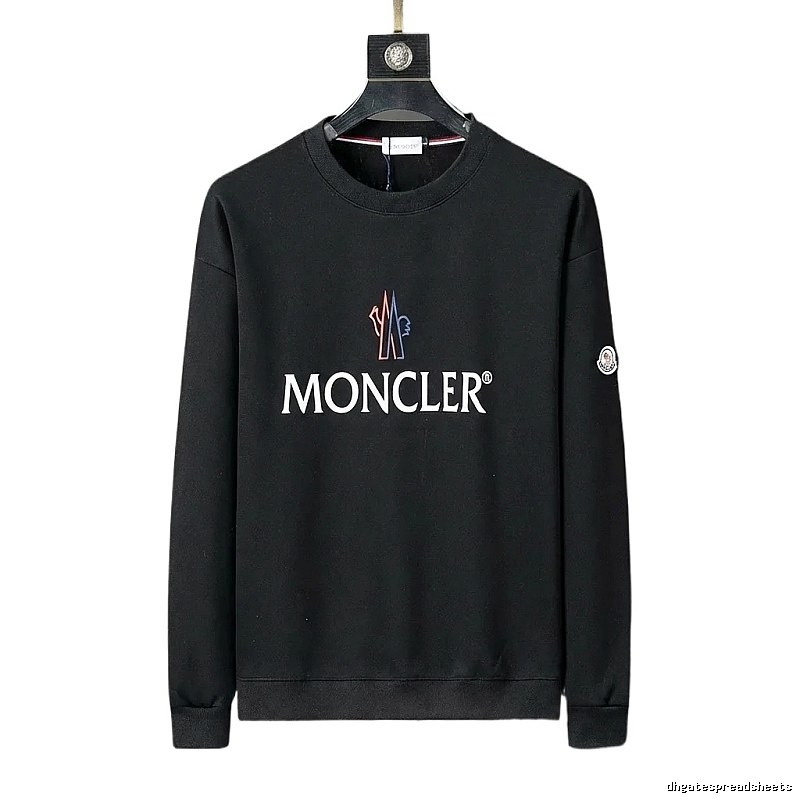 Moncler simple and fashionable black sweatshirt