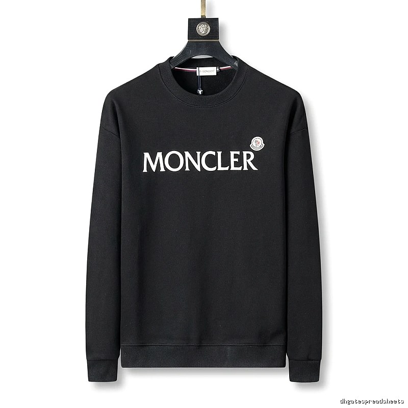 Moncler simple-style black sweatshirt
