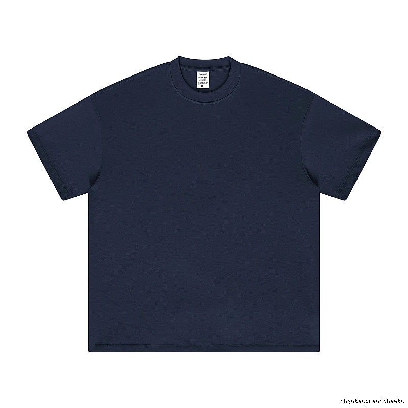 Monogram Plain white T-shirt Minimal White Short for Layered Styling