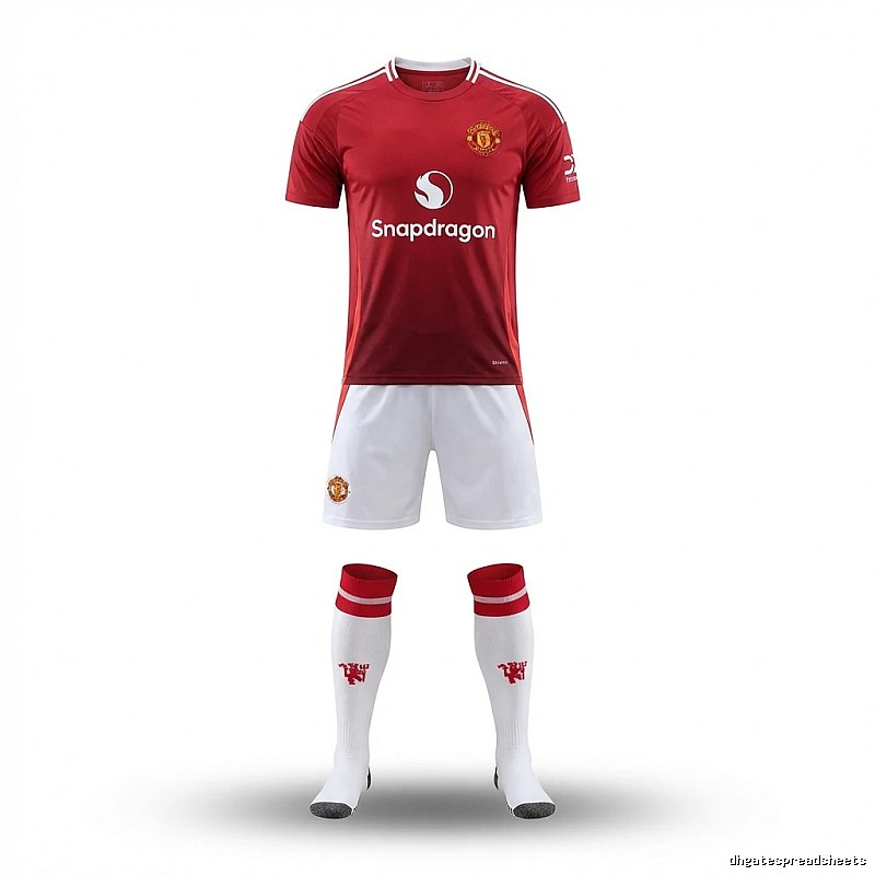MUFC Football Kit Set Red