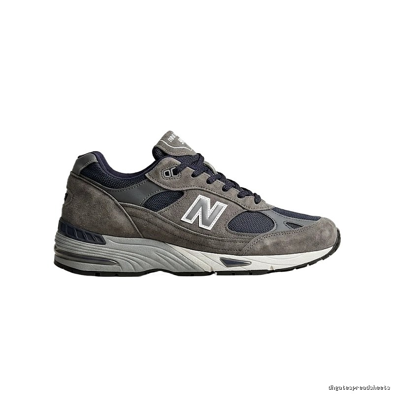 New Balance retro-style gray sports shoes