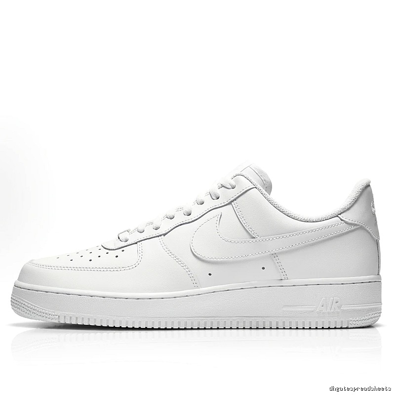 Nike Air Force 1 Simple White Shoes
