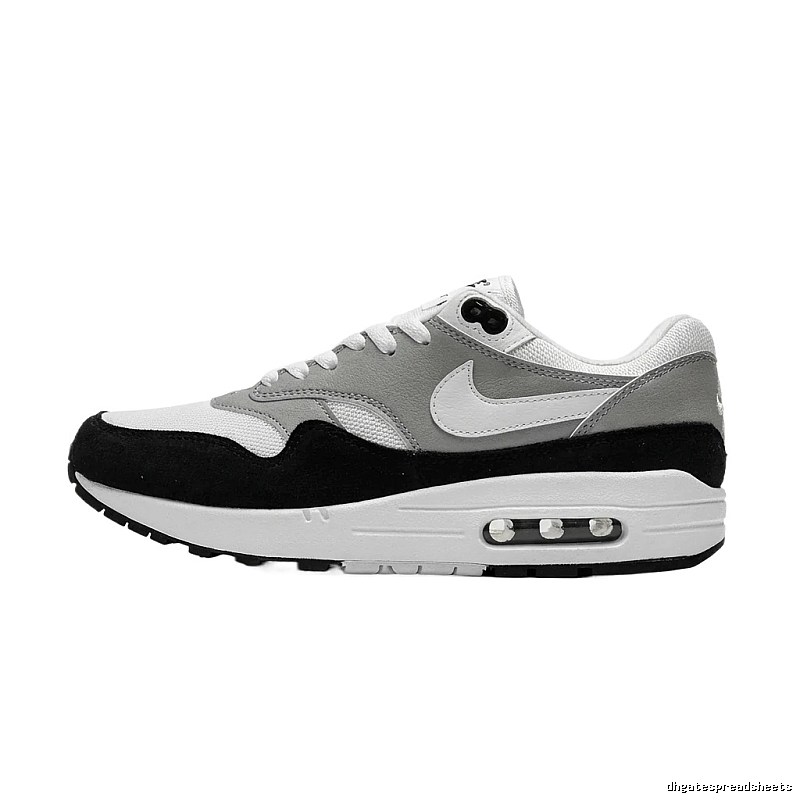 Nike Air Max Black-White-Gray Sports Shoes