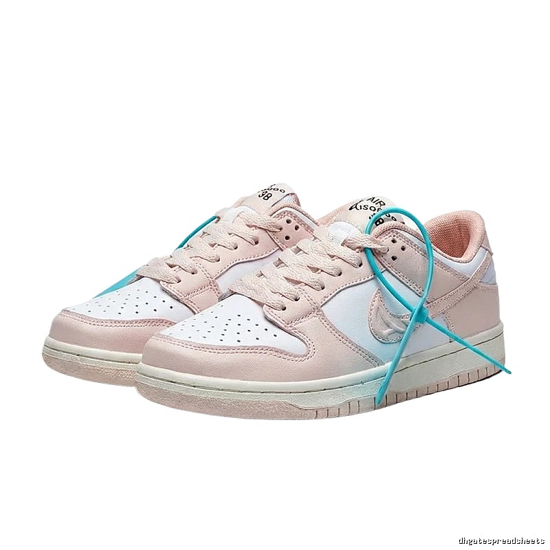 Nike Dunk Low Pink and White Sneakers