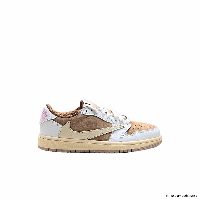 Nike Dunk Retro Style Brown and White Shoes