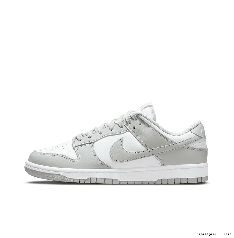 Nike Dunk simple style gray and white shoes