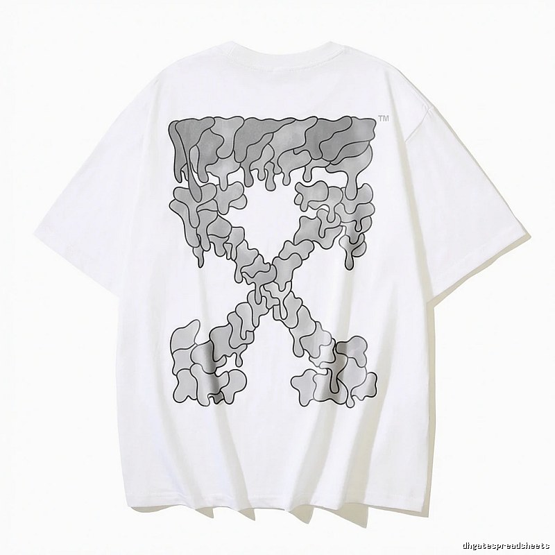 Off-White Gradient Style White T-shirt